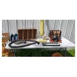 vacuum  Bowling ball kero lamp oil