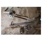 OLD JAR ORGANIZER , BASEBALL BATS