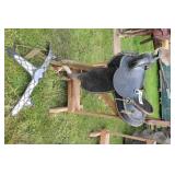 15" CUSTOM MADE WESTERN SADDLE (BLACK)