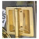 Solid Brass Toilet Paper Holder
