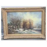 Oil Painting Artist Eisenberg (European Artist)