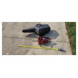 Holelite XL Chainsaw With Hard Case  runs