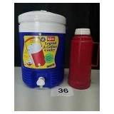 IGLOO 2 GAL COOLER AND THERMOS