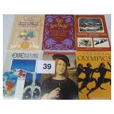 ERTE POSTCARDS IN FULL COLOR, OLYMPIC COLORING