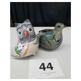 MEXICO POTTERY - BIRDS