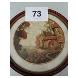 VTG ROUND PICTURE FROM DR HAUGHTONS HOUSE - 12