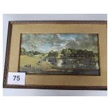 JOHN CONSTABLE R.A. OIL ON CANVAS 22" X 39 3/4"