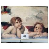 CHERUB PICTURE - 35 3/4" x 24"
