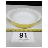 YELLOW PYREX DISH