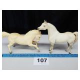 2 BREYER HORSES