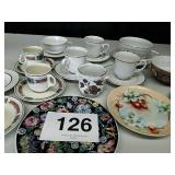 MISC CUPS & SAUCERS, MISC COLLECTORS PLATES