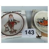 VTG COLLECTOR NORMAN ROCKWELL PLATES