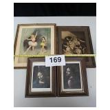 VTG FRAMED PRINTS