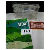 1963 ROAD ATLAS, MISC ITEMS