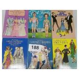 LOT OF PAPER DOLL BOOKS, 1982 CARMEN MIRANDA,