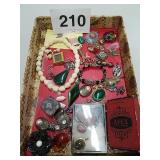 FLAT OF COSTUME JEWELRY