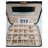 JEWELRY BOX & EARRINGS