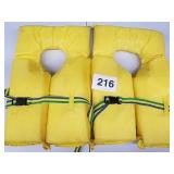 2 LIFE JACKETS