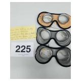 VTG MOTORCYCLE/PILOT/RACING GOGGLES