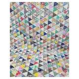 100+ YEAR OLD QUILT MADE BY DESSIE ENYART -