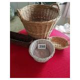 DIFFERENT SIZE BASKETS