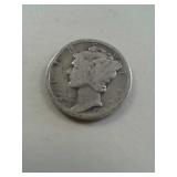 1918 MERCURY SILVER DIME