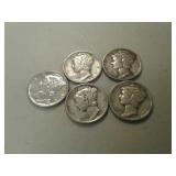 MERCURY SILVER DIMES