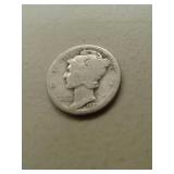 1927 MERCURY SILVER DIME