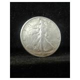1945-S WALKING LIBERTY SILVER HALF DOLLAR