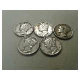 MERCURY SILVER DIMES