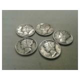 MERCURY SILVER DIMES
