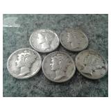 MERCURY SILVER DIMES