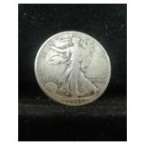1943 WALKING LIBERTY SILVER HALF DOLLAR