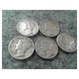 MERCURY SILVER DIMES