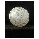 1945-S WALKING LIBERTY SILVER HALF DOLLAR