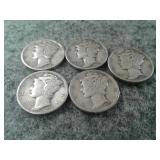 MERCURY SILVER DIMES