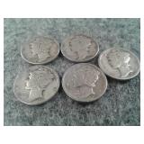 MERCURY SILVER DIMES