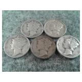 MERCURY SILVER DIMES