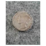 1919 MERCURY SILVER DIME