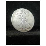 1936-D WALKING LIBERTY SILVER HALF DOLLAR