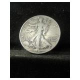 1941-D WALKING LIBERTY SILVER HALF DOLLAR