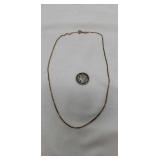 UNO-A-ERRE  750 (18k) gold neckless.