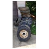 15" 16"  Used tires some on rims