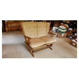 Oak carpet glider Amish made