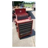 Craftsman roll around shop tool Box with stack on
