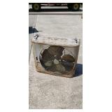 Older large window fan works