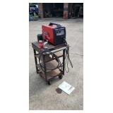 Lincoln Pro Mig  180 wire wilder with cart and
