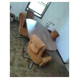 RETRO DINING ROOM TABLE&CHAIRS