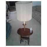 TABLE LAMP-MAGAZINE RACK