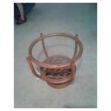 ACCENT TABLE-GLASS INSERT